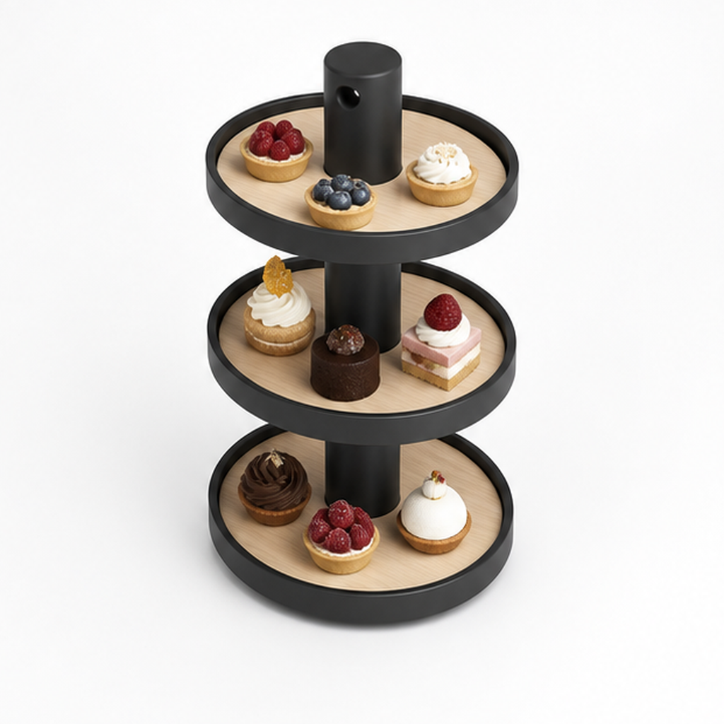Torino Etagere - Black