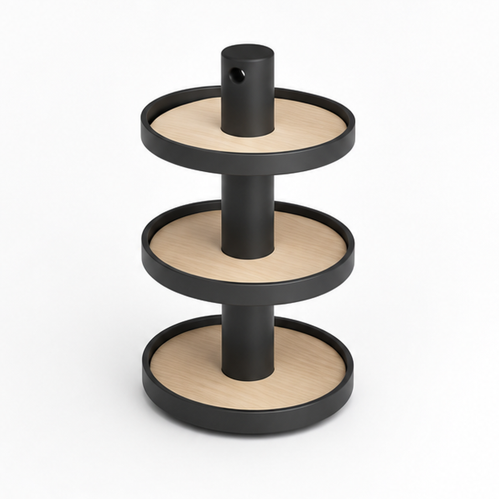 Torino Etagere - Black