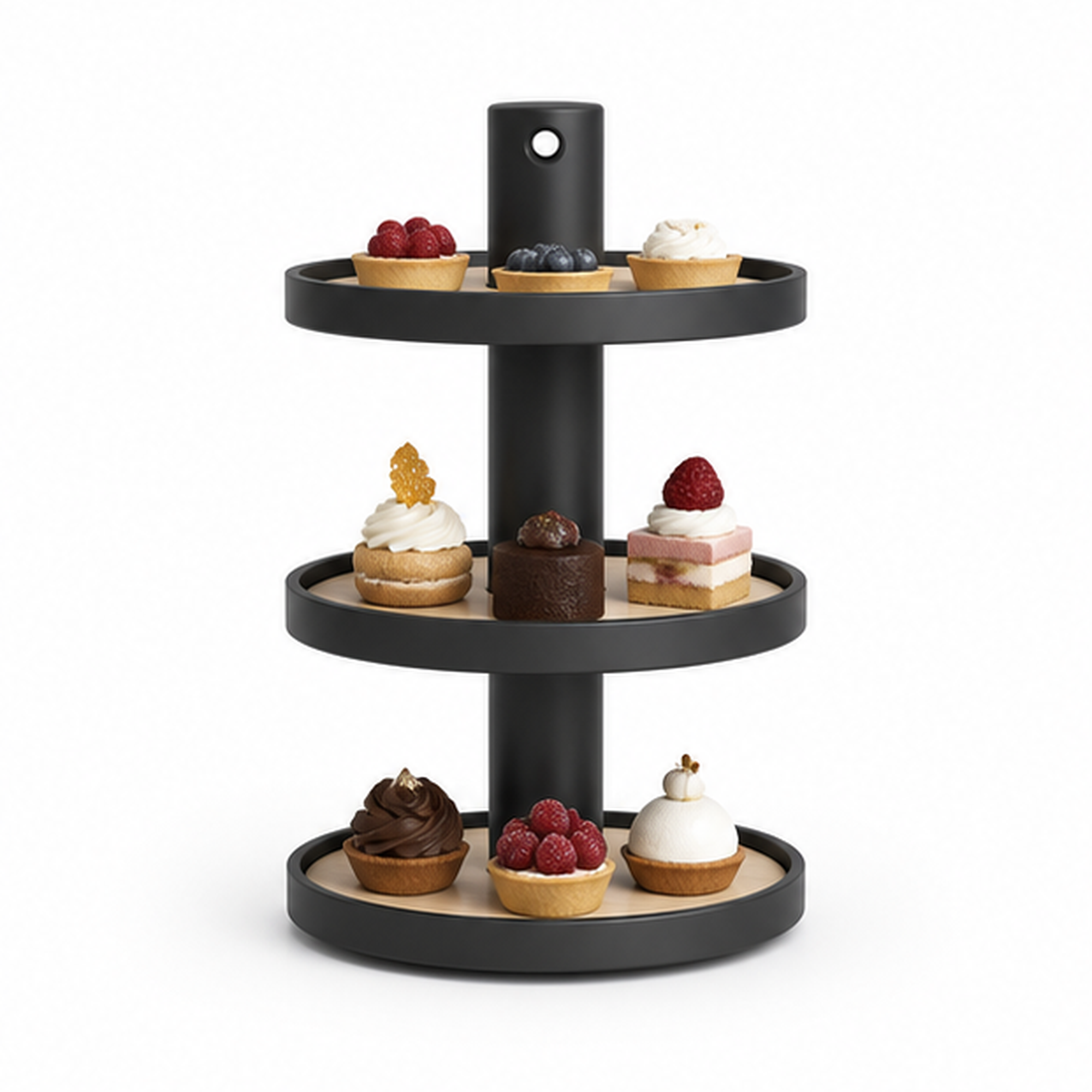 Torino Etagere - Black