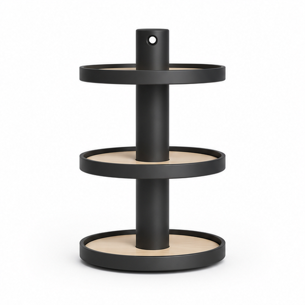 Torino Etagere - Black