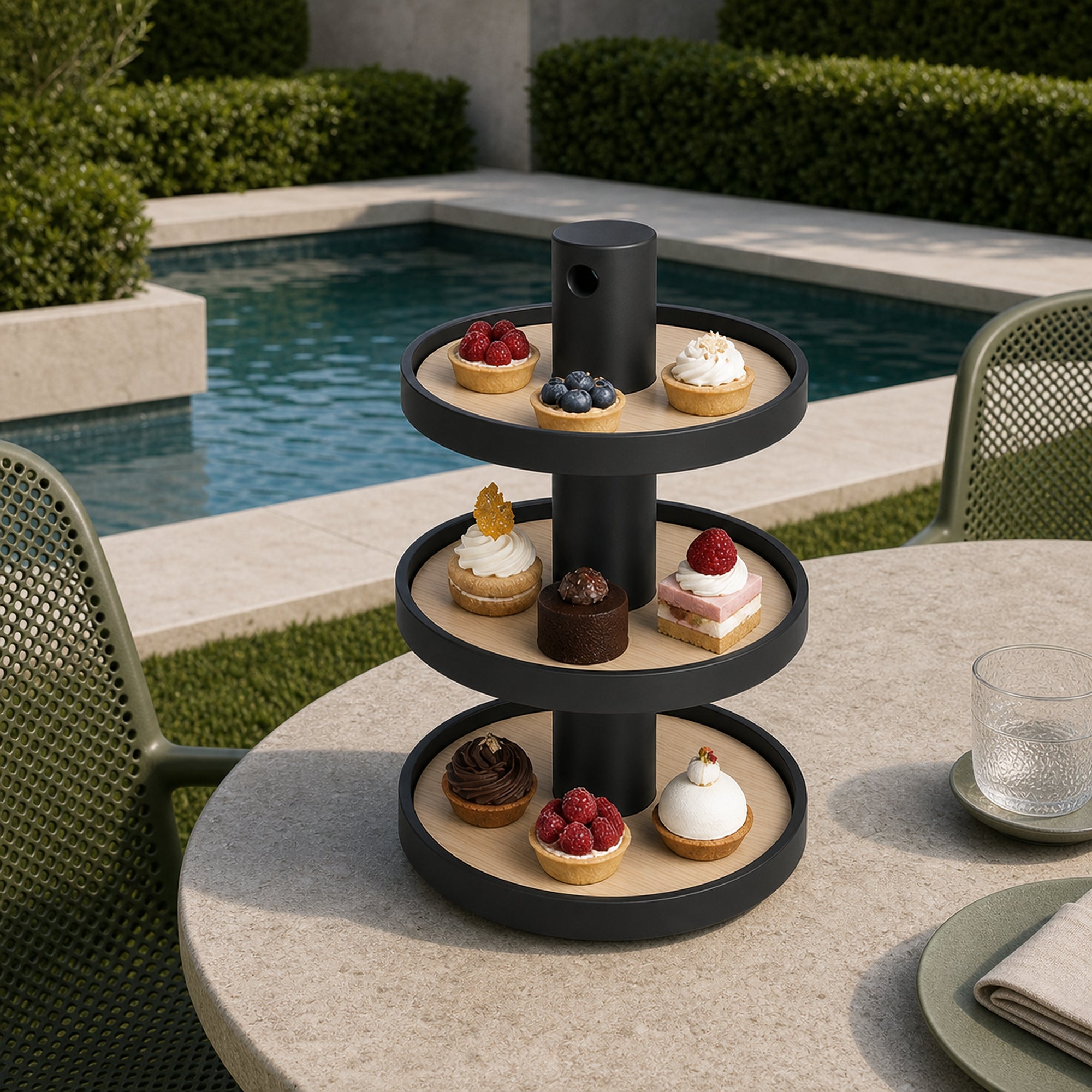 Torino Etagere - Black