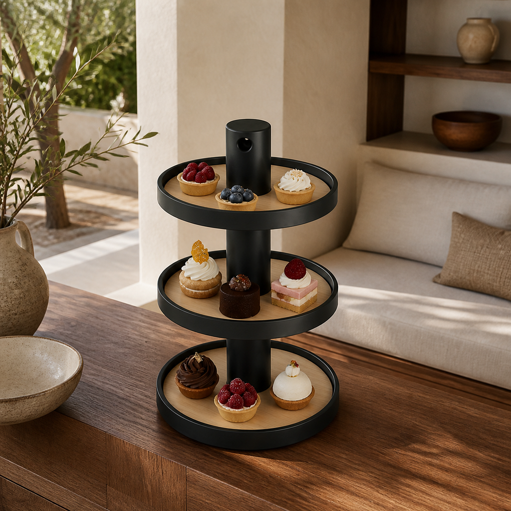 Torino Etagere - Black
