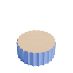 Fiastra Trivela Cake Stand - Blue - trivela cake stand blauw studio 2