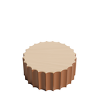 Fiastra Trivela Cake Stand - Brown - trivela cake stand bruin studio 2