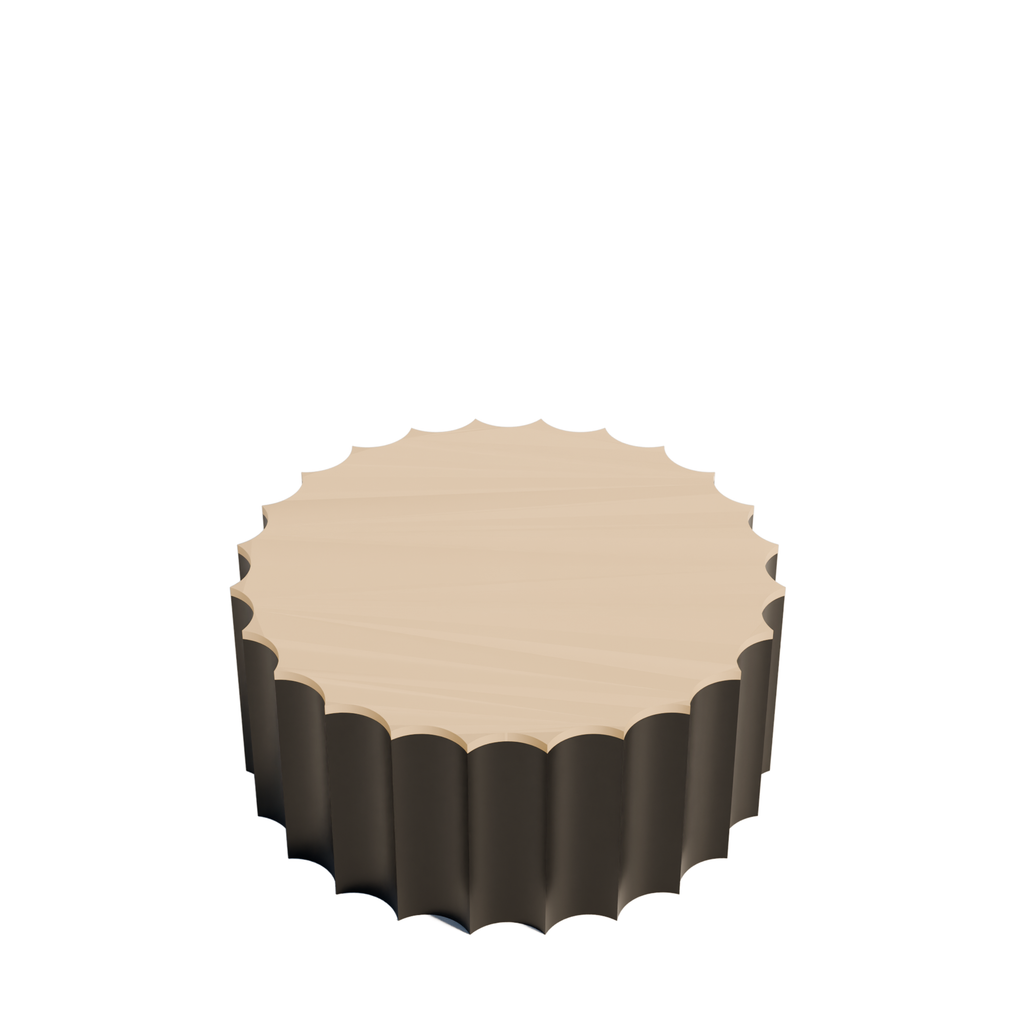 Fiastra Trivela Cake Stand - Black - trivela cake stand zwart studio 2
