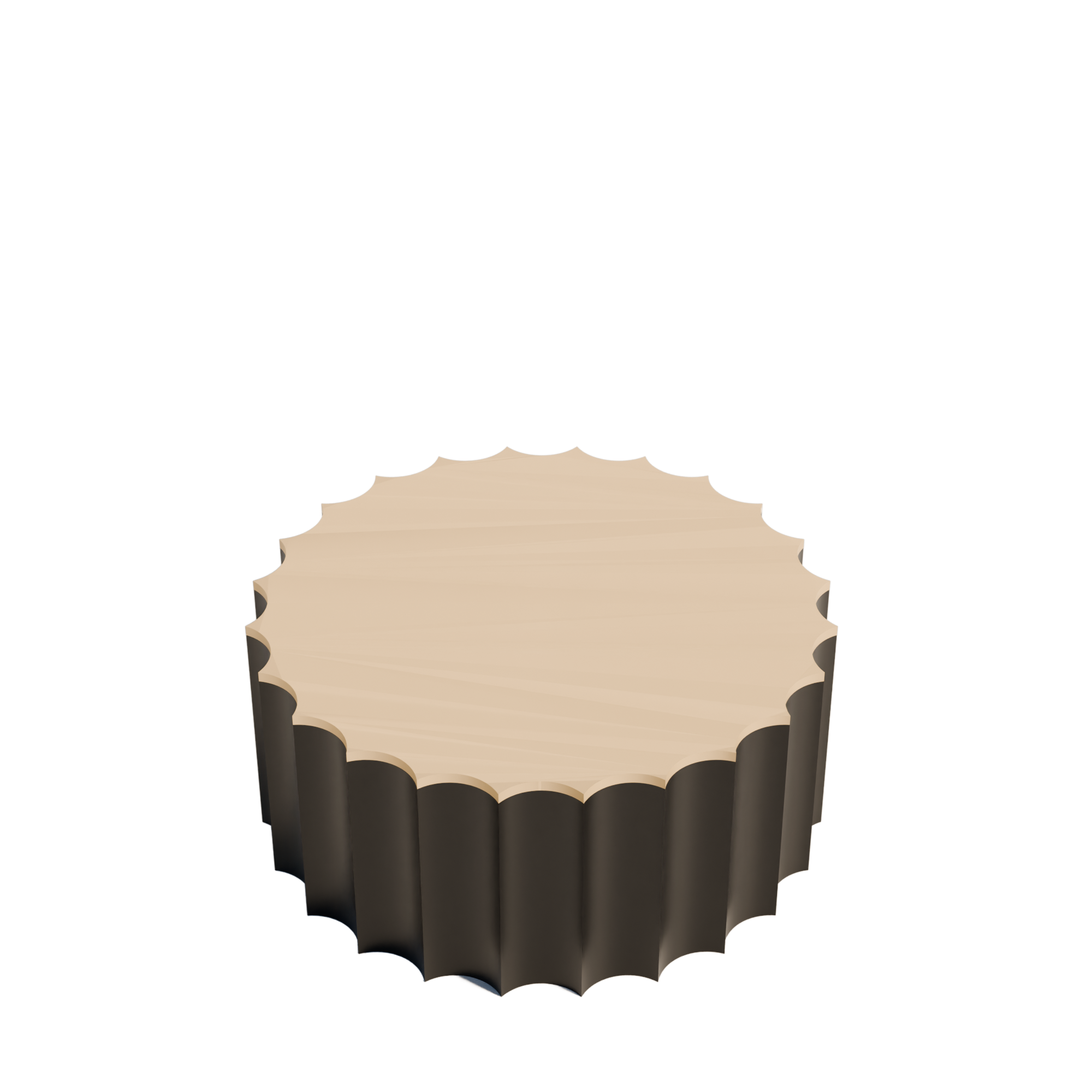Fiastra Trivela Cake Stand - Black - trivela cake stand zwart studio 2