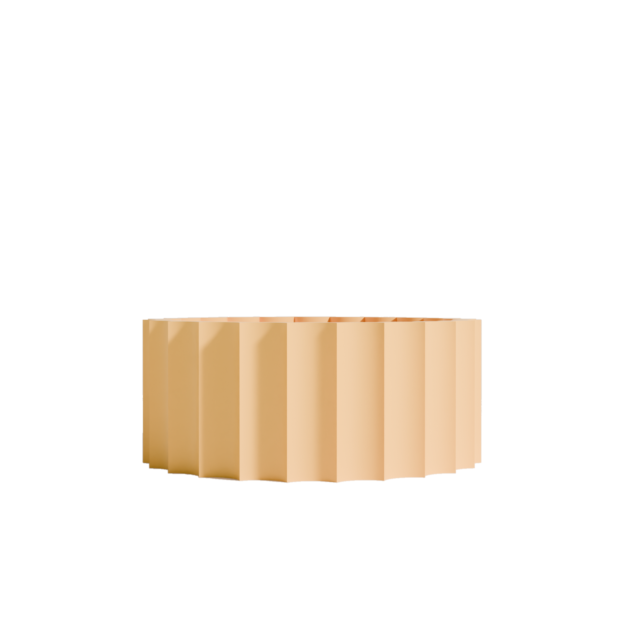 Fiastra Trivela Fruit Bowl - Yellow - trivela fruitschaal geel studio 1