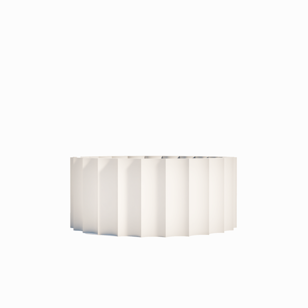 Fiastra Trivela Fruit Bowl - White - trivela fruitschaal wit studio 1