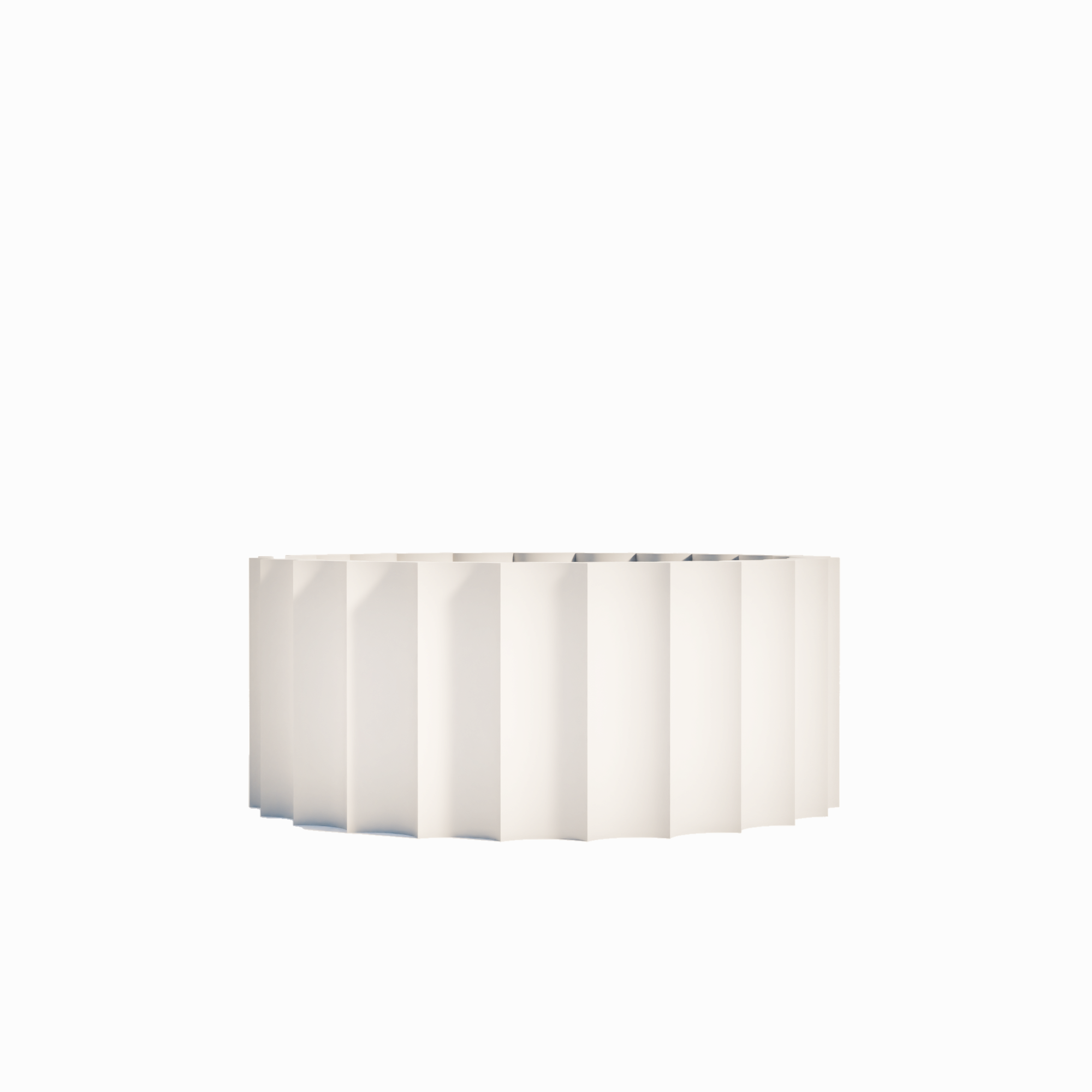 Fiastra Trivela Fruit Bowl - White - trivela fruitschaal wit studio 1