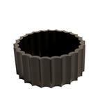 Fiastra Trivela Fruit Bowl - Black - trivela fruitschaal zwart studio 2