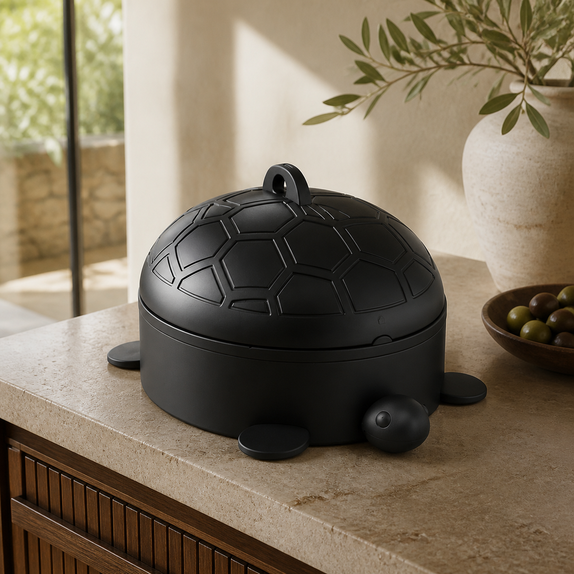 Turtle Centerpiece - Black
