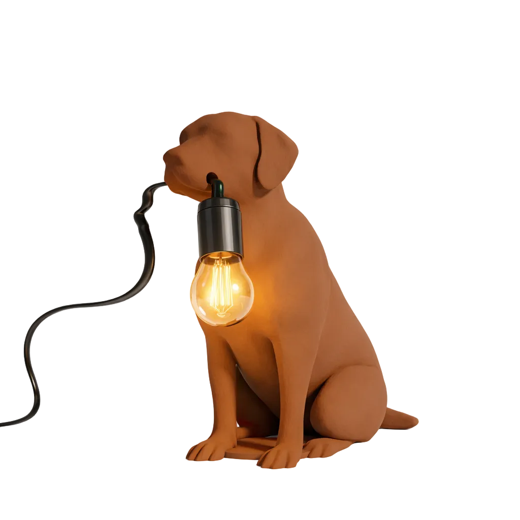 Dog Table Lamp Collection