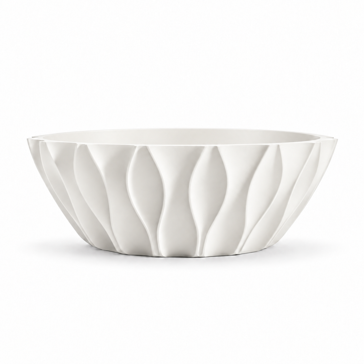 Bolognola fruit bowl white – White front empty