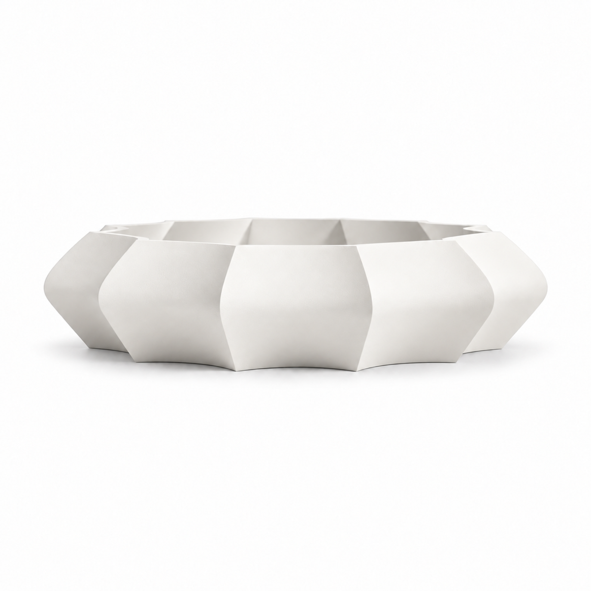 Manarola fruit bowl – White front empty