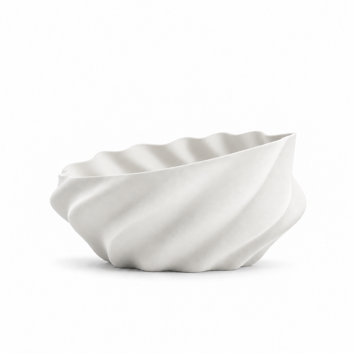 Montepulciano fruit bowl – White front empty