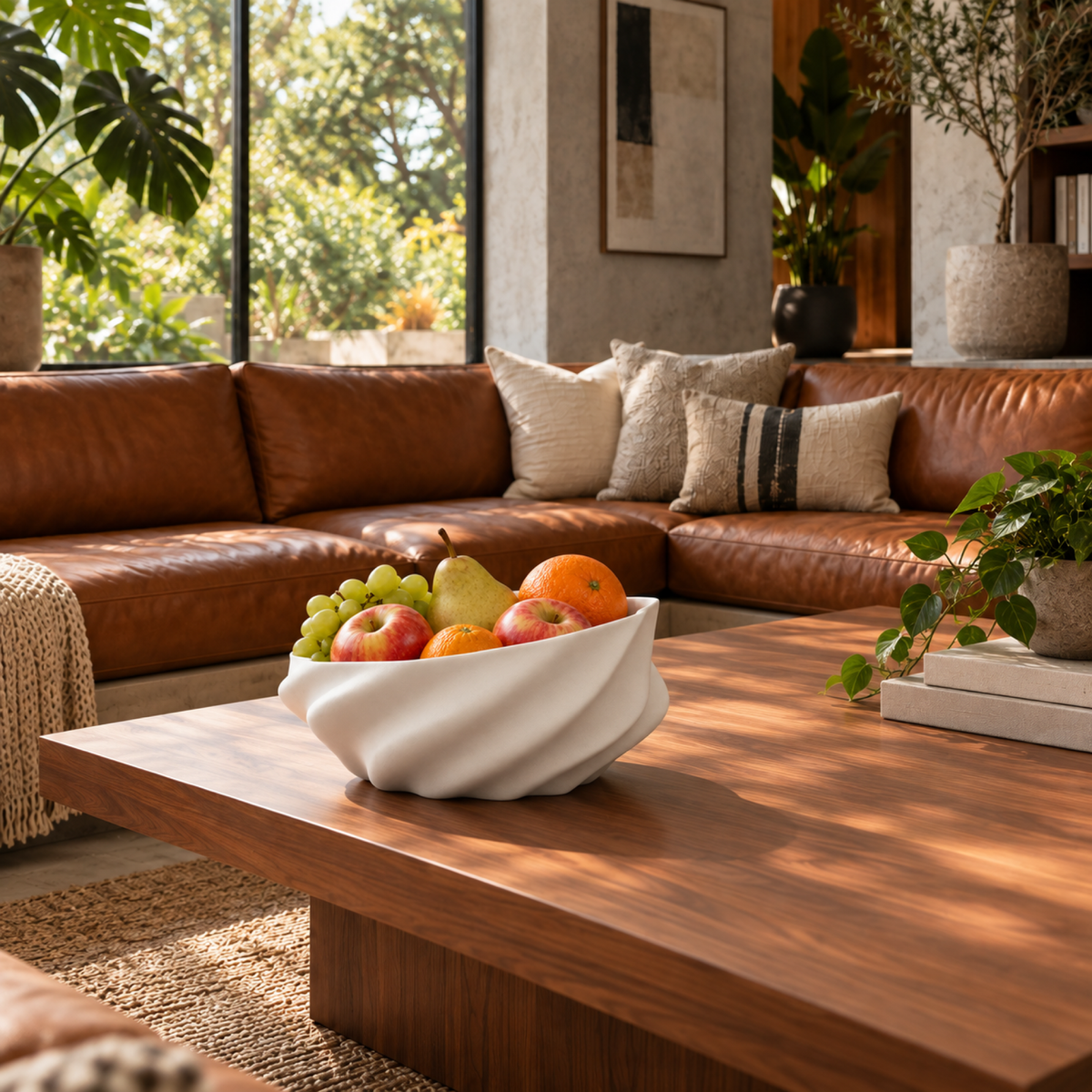 Montepulciano fruit bowl – White lifestyle 2