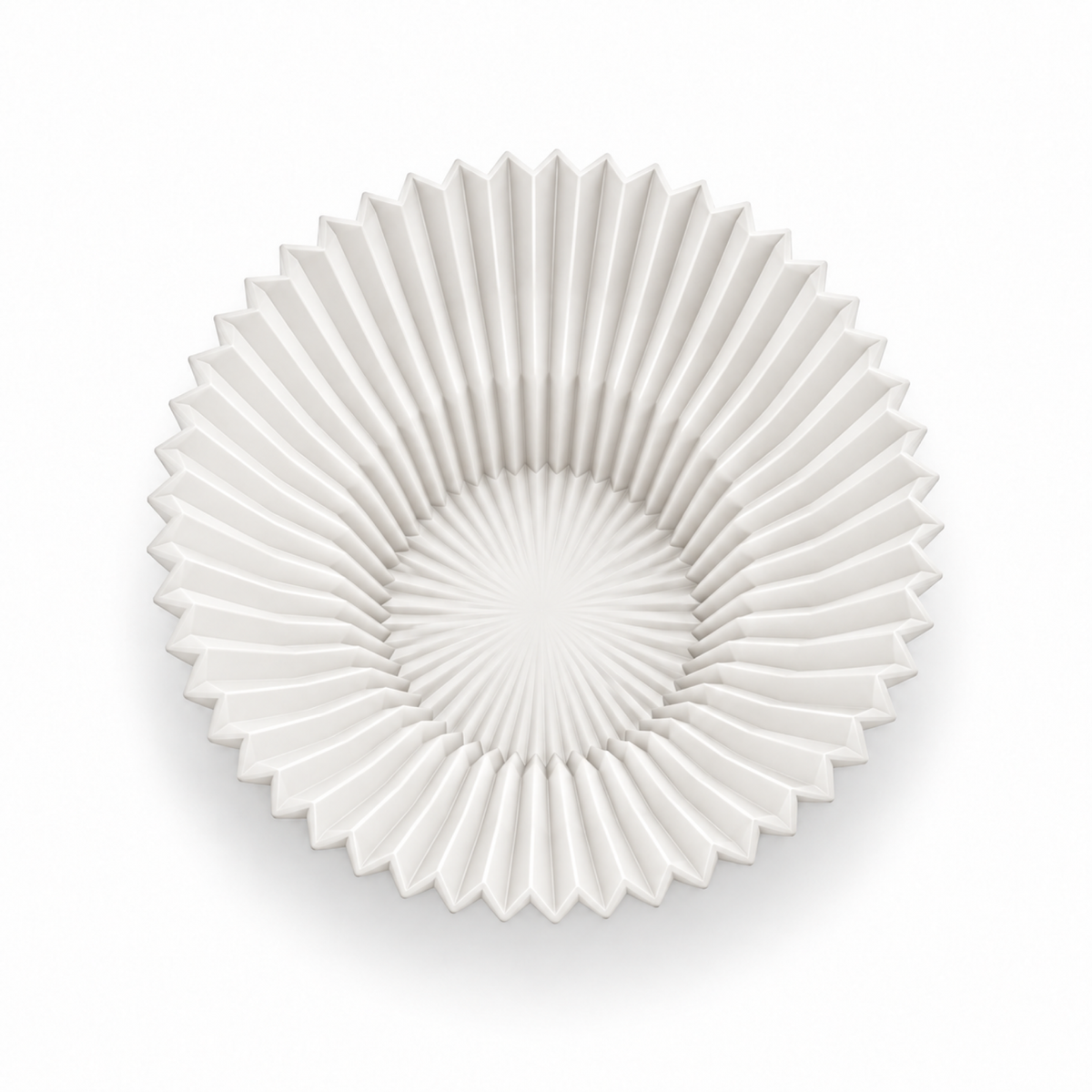 Cortona fruit bowl – White top empty