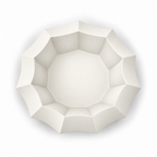 Manarola fruit bowl – White top empty