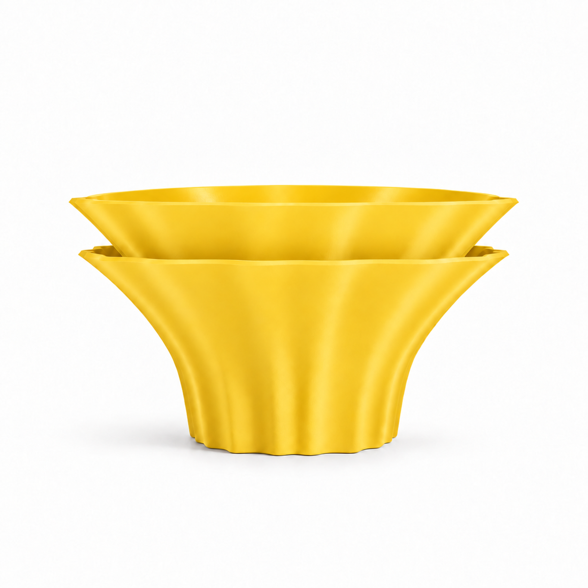 Corridonia Fruit Bowl – Yellow front empty
