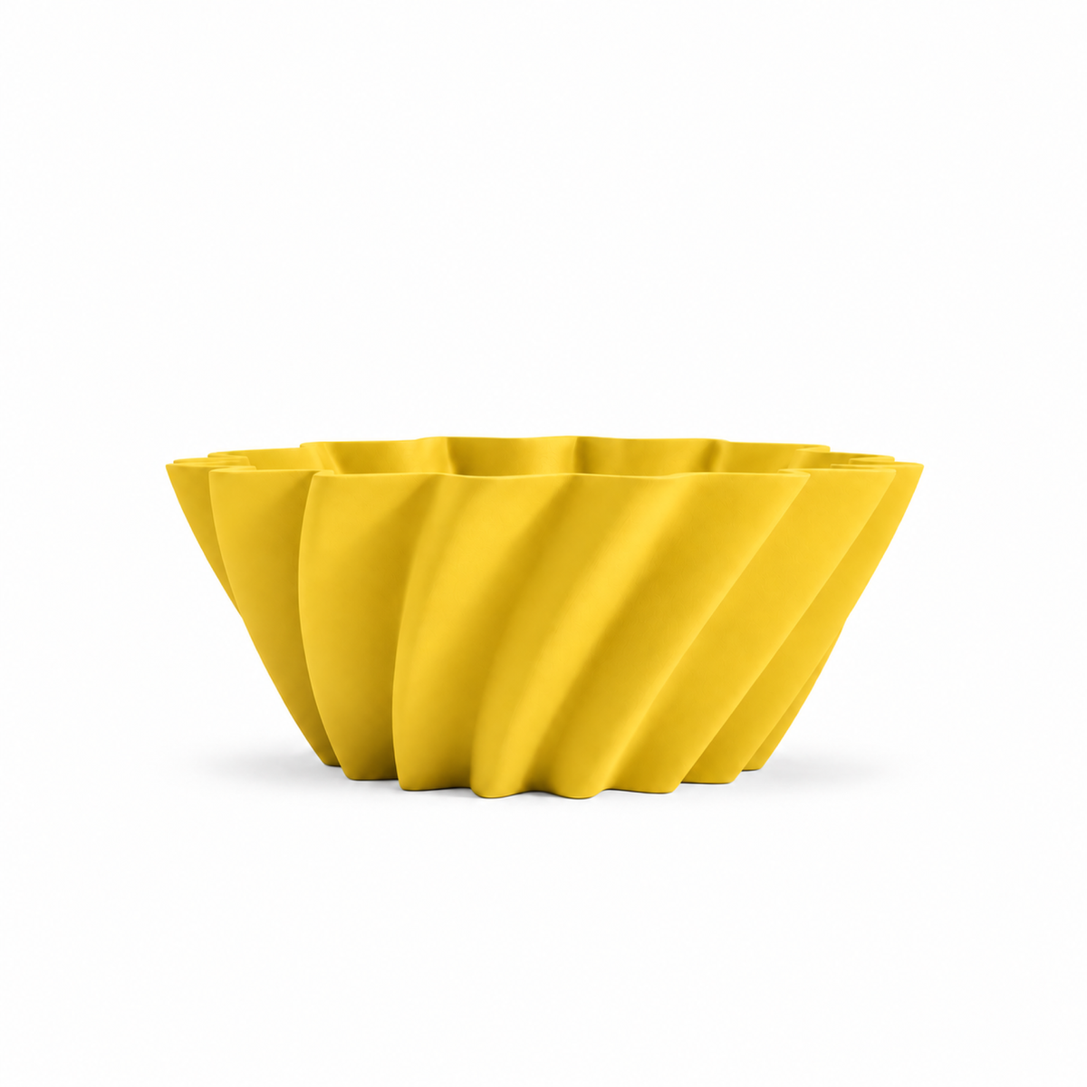 Montecosaro Fruit Bowl – Yellow front empty