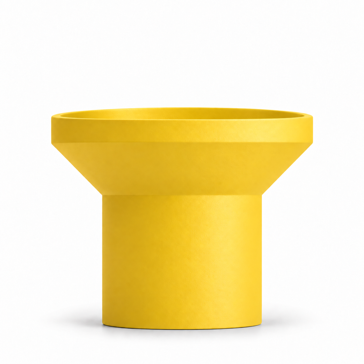 Montefioralle fruit bowl red edition – Yellow front empty