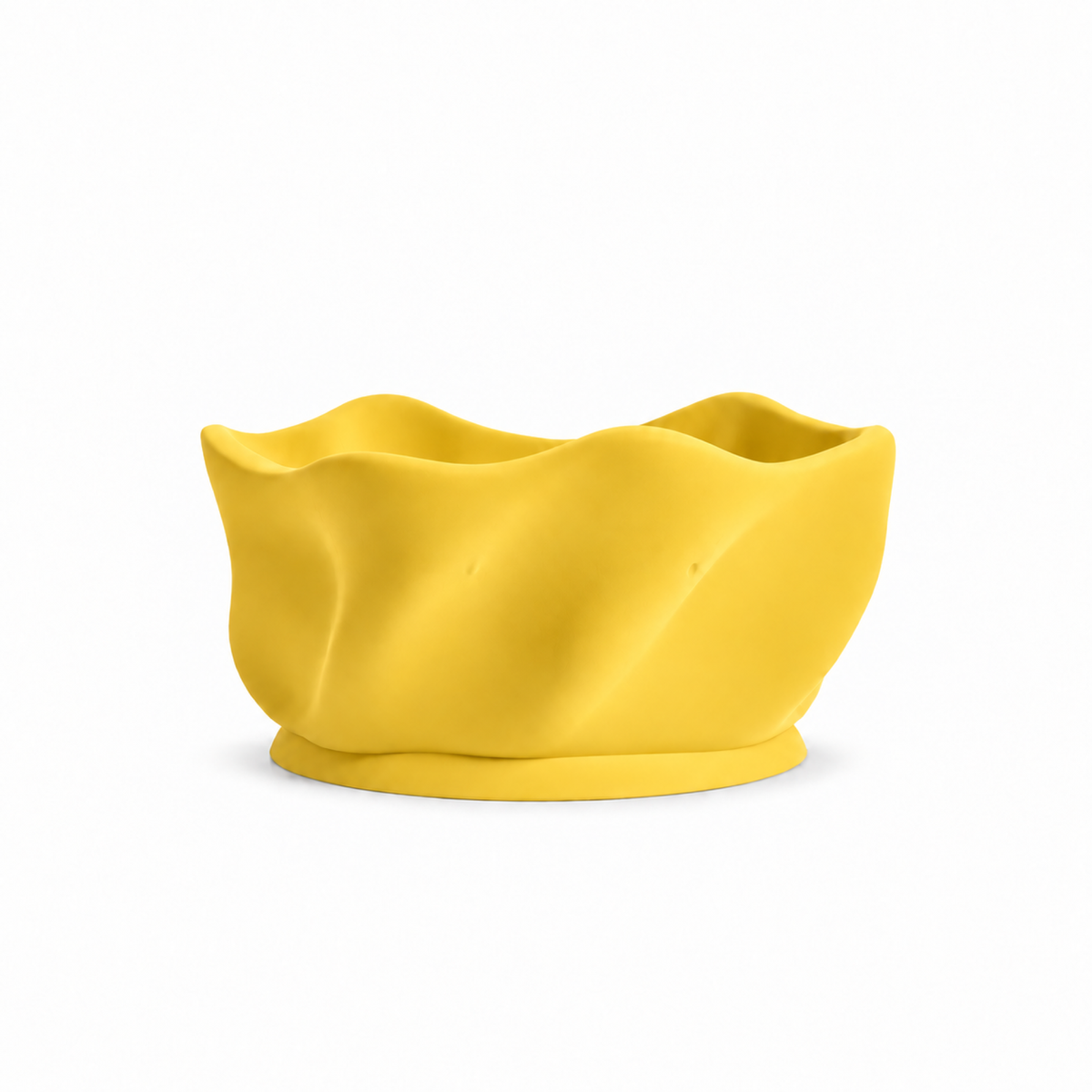 Sorrento Fruit Bowl – Yellow front empty