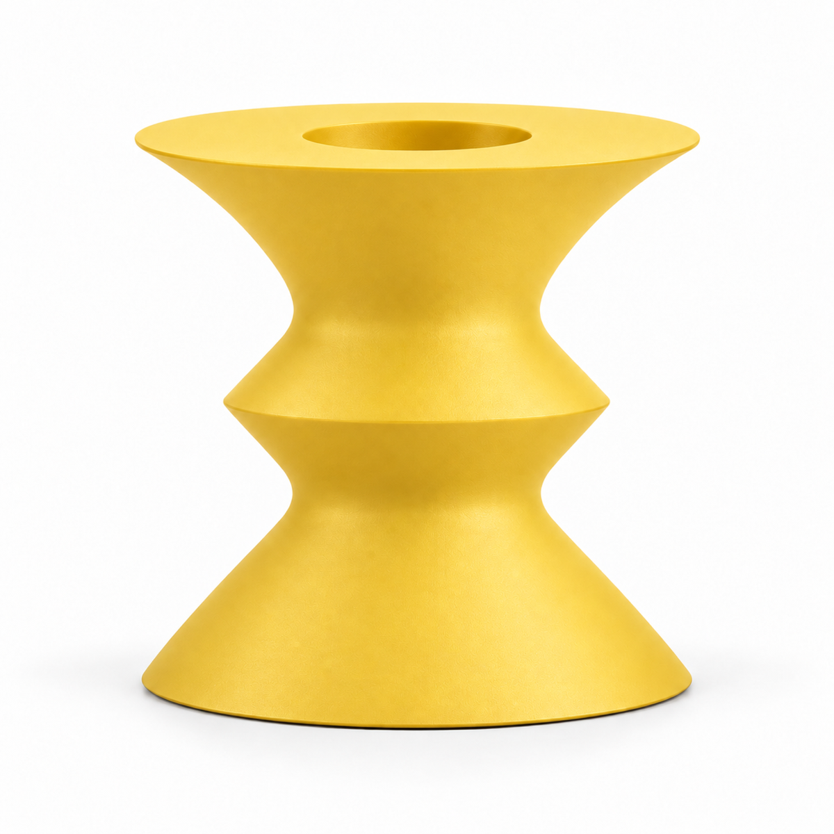 Valenora Vase Large – yellow front view valenora vase large