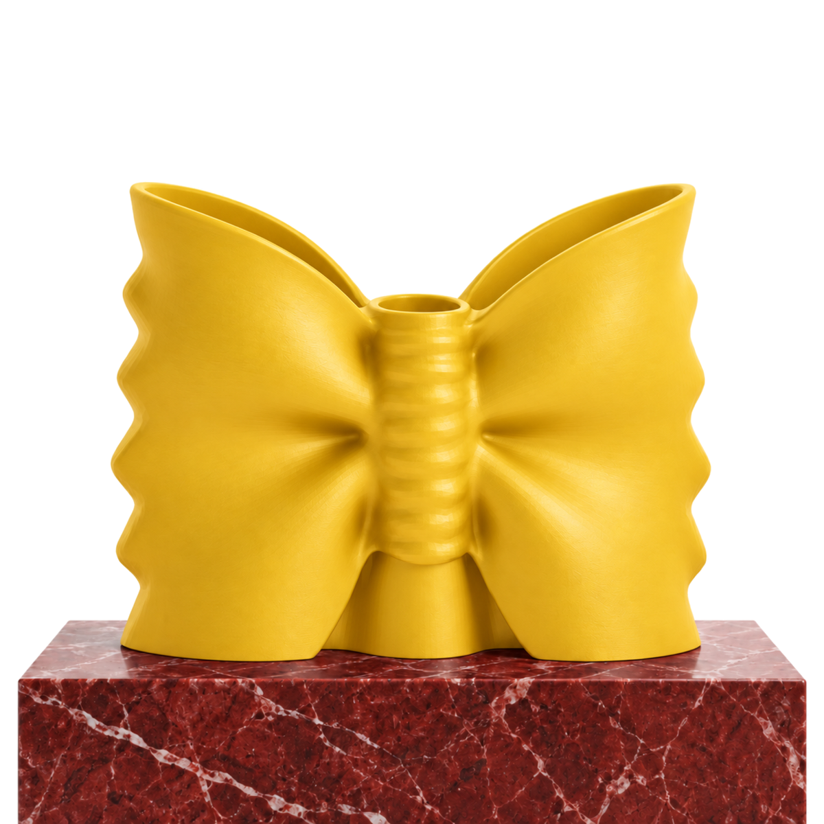 Fiastra Farfalle Kitchen Utensil Holder – yellow signature marble farfalle kitchen utensil holder